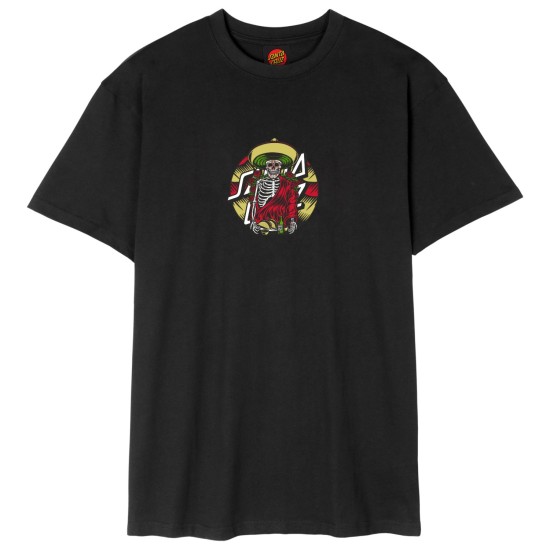 Santa Cruz Guzman Dining Dot T-Shirt Μαύρο