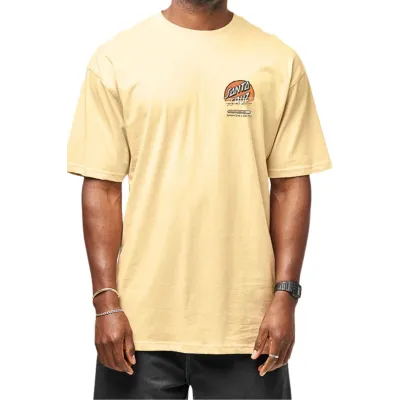 SANTA CRUZ Self Destruct T-Shirt Κίτρινο