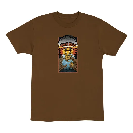 Santa Cruz Kendall EOTW Mens Santa Cruz T-Shirt Καφέ