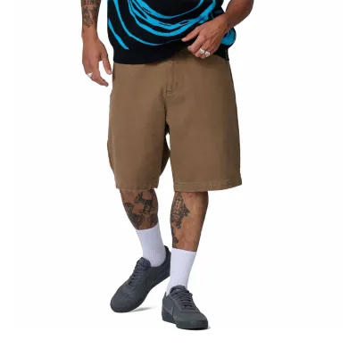 Santa Cruz Big Shorts Taupe Canvas Καφέ