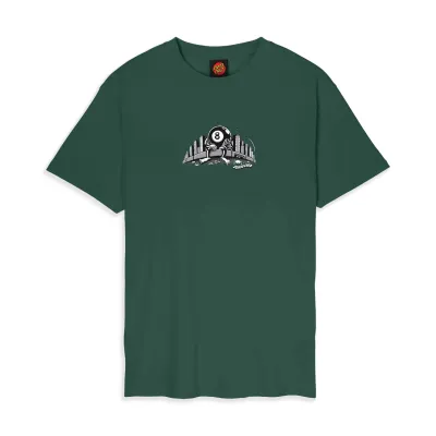 Santa Cruz  Winkowski Curb Front T-Shirt Πράσινο