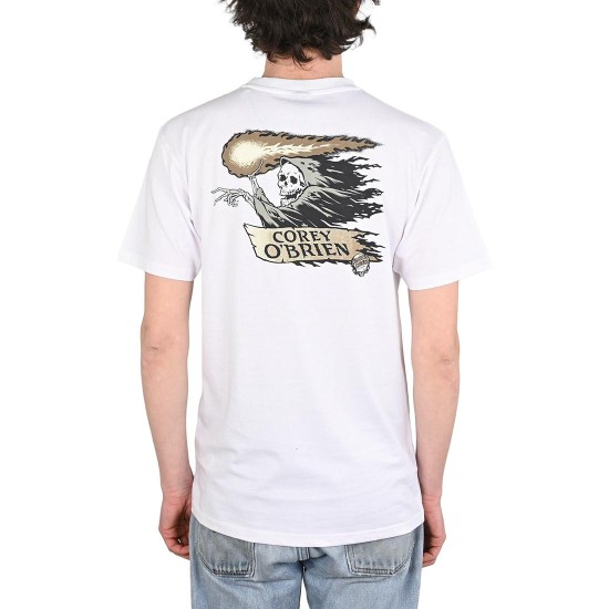 Santa Cruz O’Brien Reaper T-Shirt Άσπρο