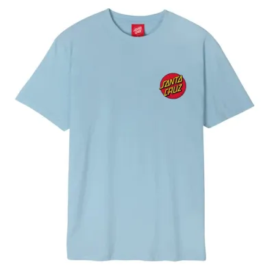 Santa Cruz Classic Dot Chest  T-Shirt Μπλε