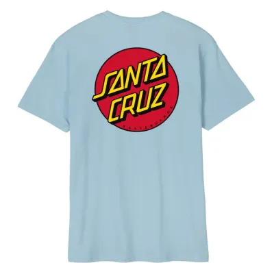 Santa Cruz Classic Dot Chest  T-Shirt Μπλε