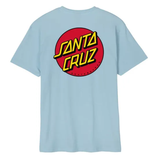 Santa Cruz Classic Dot Chest  T-Shirt Μπλε