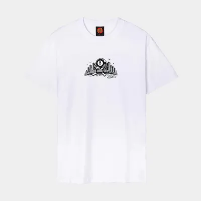 Santa Cruz Winkowski Curb Front T-Shirt Άσπρο