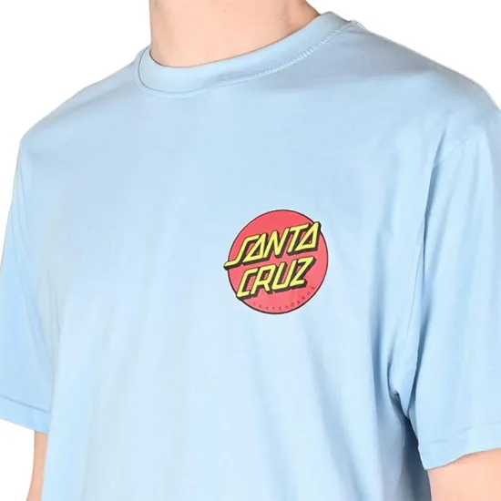 Santa Cruz Classic Dot Chest  T-Shirt Μπλε