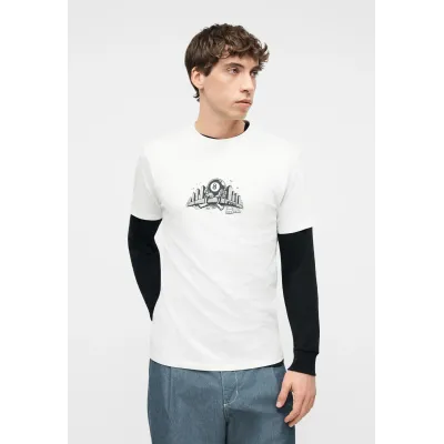 Santa Cruz Winkowski Curb Front T-Shirt Άσπρο Santa Cruz Winkowski Curb Front T-Shirt Άσπρο