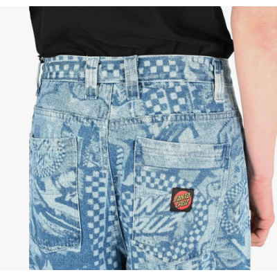 Santa Cruz Big Pants AOP Μπλε