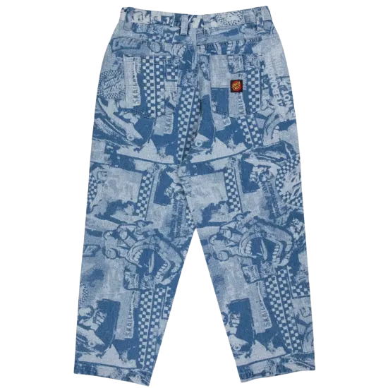 Santa Cruz Big Pants AOP Μπλε