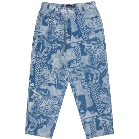 Santa Cruz Big Pants AOP Μπλε