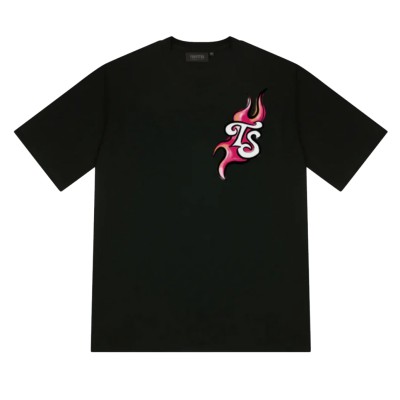 Trapstar Trail Blaze Tee Black/Infrared Μαύρο Trapstar Trail Blaze Tee Black/Infrared Μαύρο