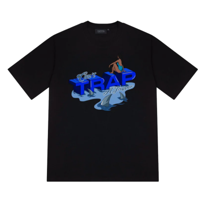 Trapstar Can't Trap a Trapper Tee 2.0 Black Μαύρο