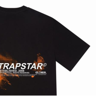 Trapstar Global Distribution Tee Mαυρo