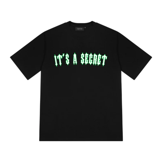 Trapstar Koszulka It’s A Secret 2.1 – Black/Neon Μαύρο