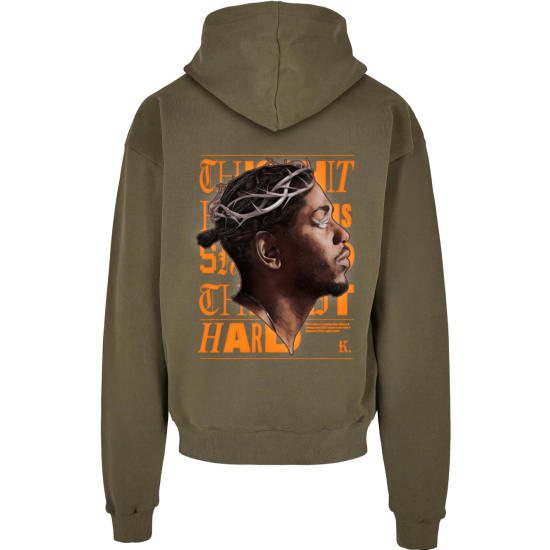 Mr.Tee by Upscale Studios K-Dot Heavy Oversized Hoody Λαδί
