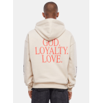 Upscale God Loyalty Love Hoodie Μπέζ