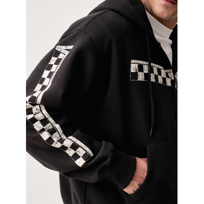 Vans Racing Full Zip Μαύρο