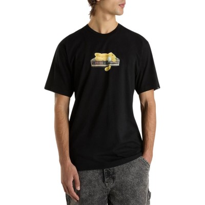 Vans Times Up Tee Μαύρο Vans Times Up Tee Μαύρο