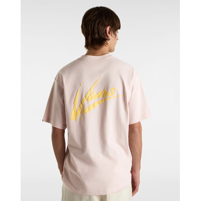 Vans Off The Wall Brush Script Logo Ροζ Vans Off The Wall Brush Script Logo Ροζ