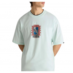 VANS SKULL WINDOW T-SHIRT Μπλε