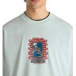 VANS SKULL WINDOW T-SHIRT Μπλε