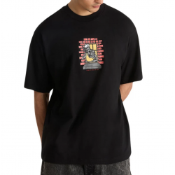 VANS SKULL WINDOW T-SHIRT BLACK Μαύρο