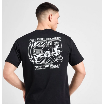 Vans Next Stop T-Shirt Μαύρο
