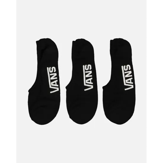 Vans Unisex Classic No Show Socks 3 Pack Μαύρο