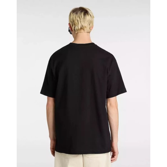 VANS LEFT CHEST II LOOSE T-SHIRT Μαύρο