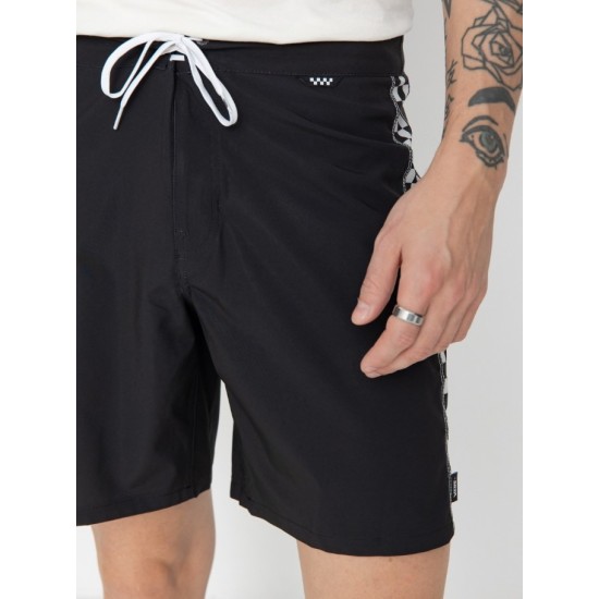 VANS DAILY SIDELINE BOARDSHORT BLACK MARSHMALLOW Μαύρο