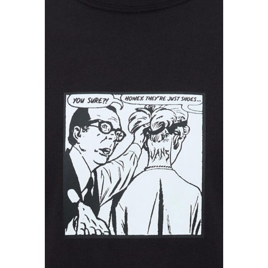 Vans They Are Just Shoes T-Shirt Μαύρο Vans They Are Just Shoes T-Shirt Μαύρο