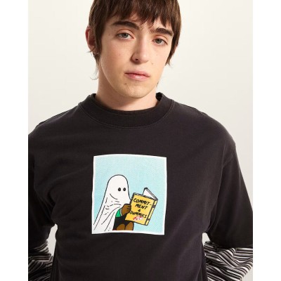 VANS COMMITMENT 4 DUMMIES LOOSE SS TEE Black Μαύρο