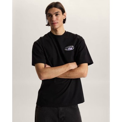 VANS Downside Ss Tee Μαύρο