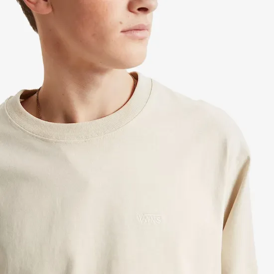 VANS LEFT CHEST II LOOSE T-SHIRT Μπεζ