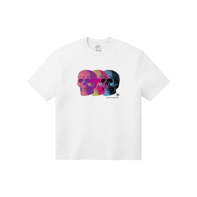 Vans Bone Head Loose T-Shirt Άσπρο