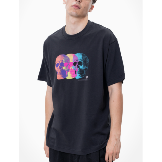  Vans Bone Head Loose T-Shirt Μαύρο