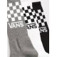 Vans Classic Check Crew Socks 3Pack Μαύρο