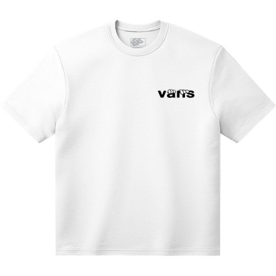Vans Keyhole Classic T-Shirt Άσπρο