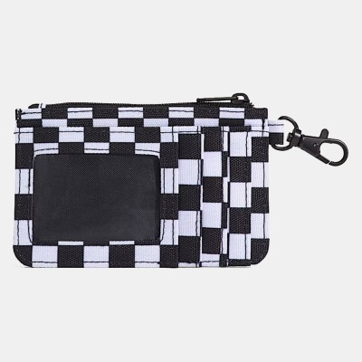 Vans Off The Wall Zip Wallet Άσπρο Μαύρο