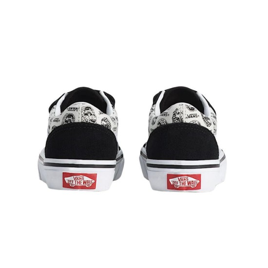 Vans Kids Old Skool V Shoes Skulls Multi Μαύρο