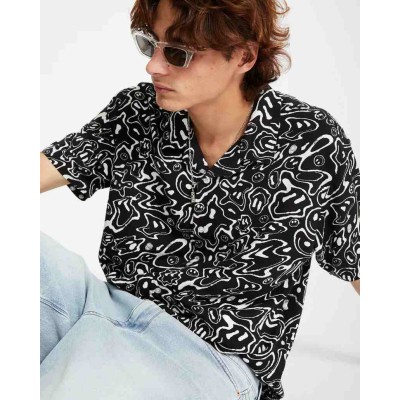 Volcom Filip Rygalski Black Shirt Μαύρο Volcom Filip Rygalski Black Shirt Μαύρο