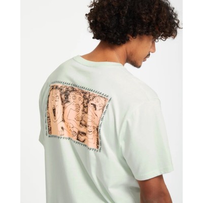 Volcom Mens Crazybal T-Shirt Πράσινο Volcom Mens Crazybal T-Shirt Πράσινο
