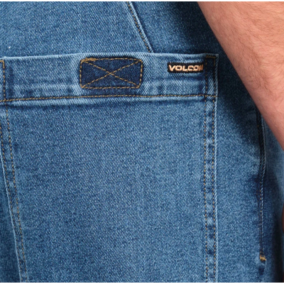 Volcom Kraftsman Ii Jeans Bold Blue Μπλε Volcom Kraftsman Ii Jeans Bold Blue Μπλε