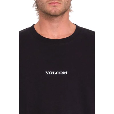 VOLCOM STONE Tshit Μαύρο