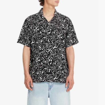 Volcom Filip Rygalski Black Shirt Μαύρο Volcom Filip Rygalski Black Shirt Μαύρο