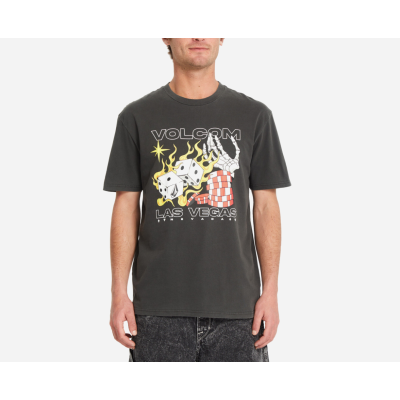 Volcom Pass Line Tshirt Γκρι Volcom Pass Line Tshirt Γκρι