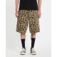 Volcom Chillow Denim Short 24 Animal Print Μπεζ