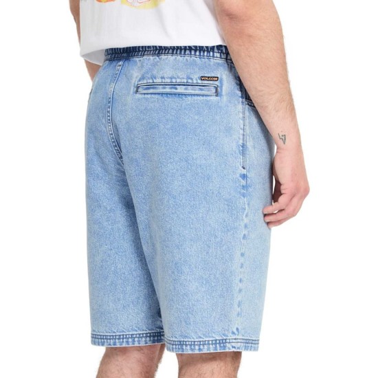 Volcom Freazy 22 Denim Elasticated Waist Μπλέ