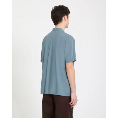 VOLCOM M SINGLE STONE SS SHIRT Πετρόλ